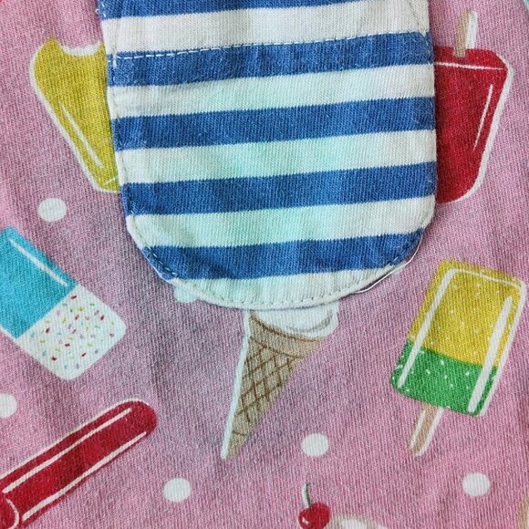 Baby Boden Sleeveless Tank Dress Stripes Popsicles Summer 18-24m Play Condition - Picture 6 of 9